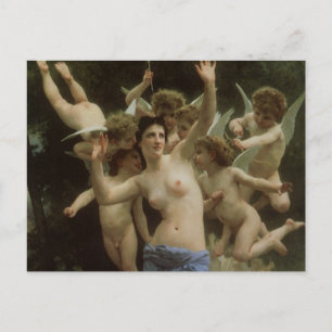 Das Wasp-Nest von William Adolphe Bouguereau Postkarte