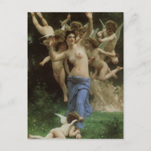 Das Wasp-Nest von William Adolphe Bouguereau Postkarte