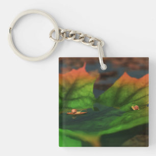 Das Wasser ist ein breiter, rassischer Schlüsselan Schlüsselanhänger