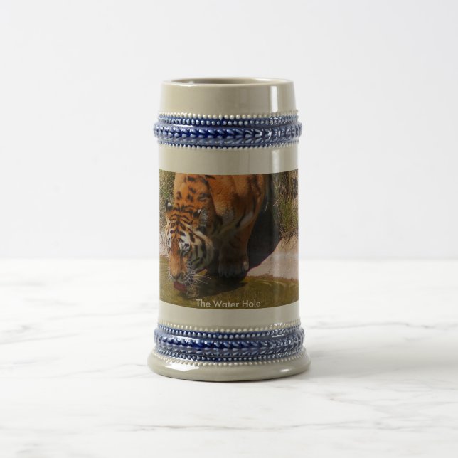 Das Wasser-Loch Bierglas (Mittel)