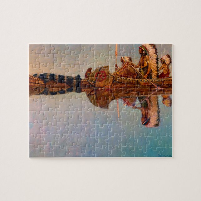 Das Wassergrab von Newell Convers Wyeth Puzzle (Horizontal)