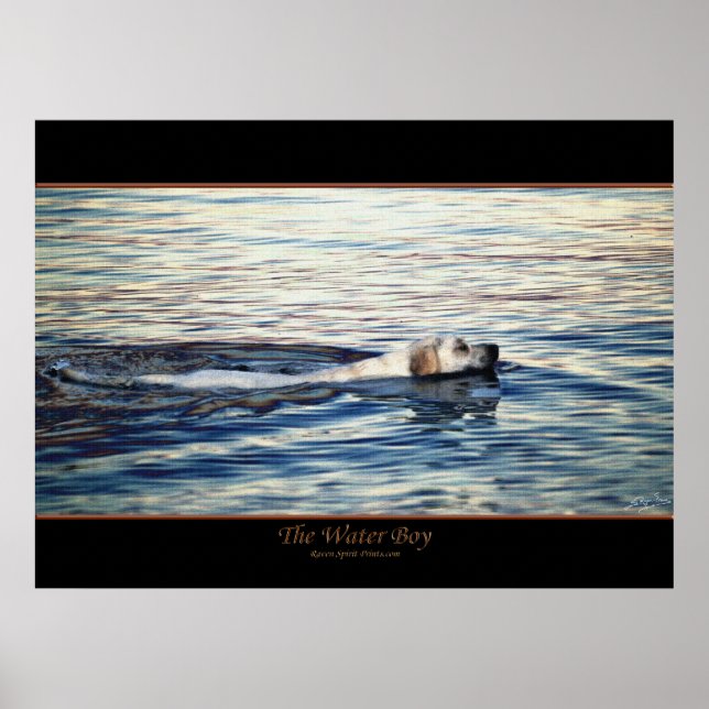 Das WASSERKIND-Poster Poster (Vorne)