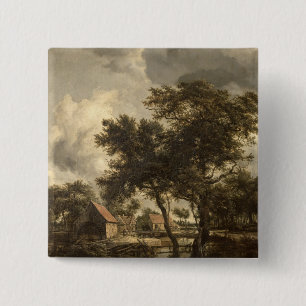 Das Watermill, c.1660 Button