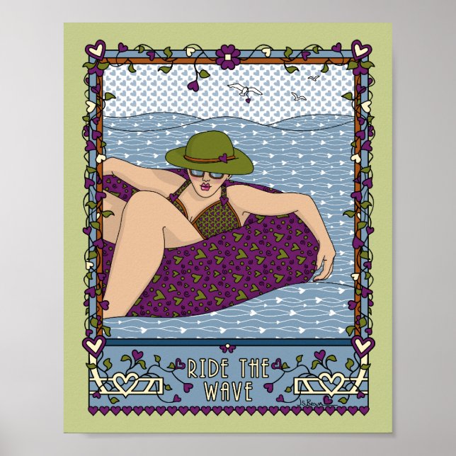 Das Wave_A_8x10-Poster fahren Poster (Vorne)