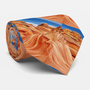 Das Wave, das Paradies-Nature-Foto Krawatte