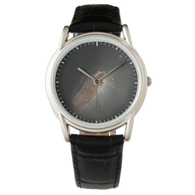 Das Wayward Interstellar Objekt Oumuamua. Armbanduhr (Vorderseite)