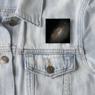 Das Wayward Interstellar Objekt Oumuamua. Button