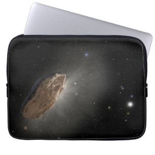 Das Wayward Interstellar Objekt Oumuamua. Laptopschutzhülle