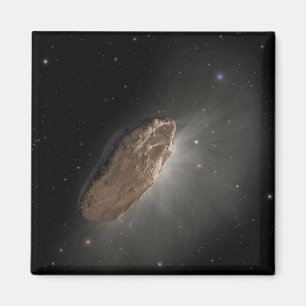 Das Wayward Interstellar Objekt Oumuamua. Magnet