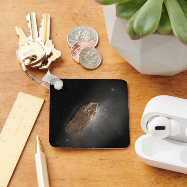 Das Wayward Interstellar Objekt Oumuamua. Schlüsselanhänger (Schreibtisch)