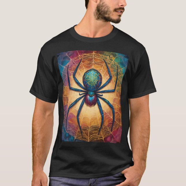 Das Web der Wunder über das Wunder der Spinnenseid T-Shirt (Vorderseite)