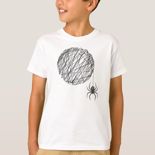 Das Web-Kid's and Baby Light-Shirt der Spinne T-Shirt (Vorderseite)