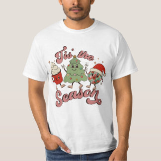 Das Weihnachten der Jahreszeit, Retro Weihnachten, T-Shirt