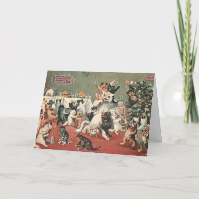 Das Weihnachten der Katze (Vorderseite)