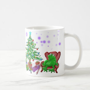 das Weihnachten des Froggys Kaffeetasse