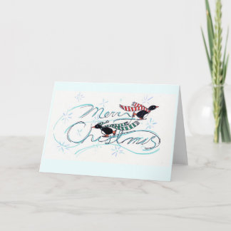 Das Weihnachten Eis-SkatenPenguins