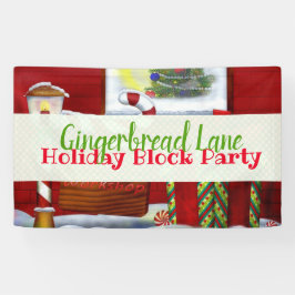 Das weihnachtliche weiße Ereignis des Workshops Banner