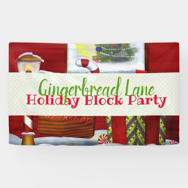 Das weihnachtliche weiße Ereignis des Workshops Banner (Horizontal)