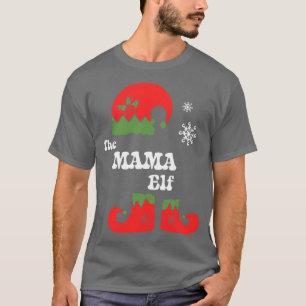 Das Weihnachtself-T-Shirt von Mama Elf passt zu Gi T-Shirt