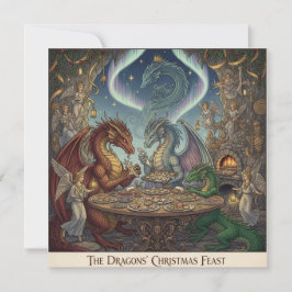 Das Weihnachtsfest der Drachen – Feiertags-Einladu