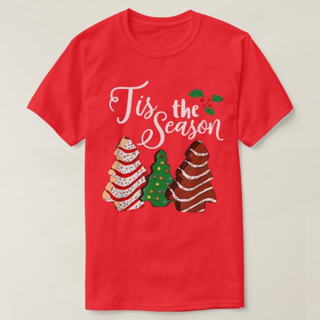 Das Weihnachtsfest-T-Shirt der Saison T-Shirt (Design vorne)