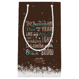 Das Weihnachtsgedicht der Saison ID593 Kleine Geschenktüte