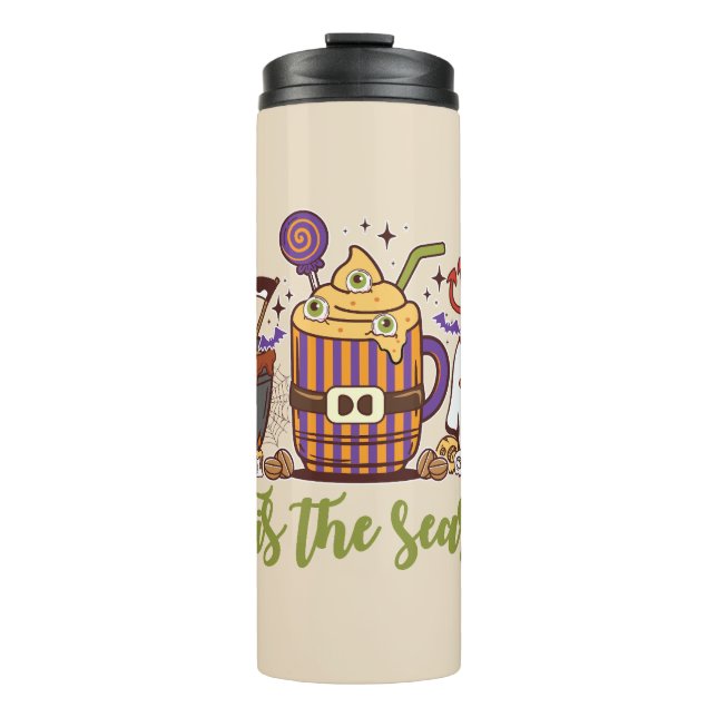 "Das Weihnachtskaffee Thermosbecher (Vorderseite)