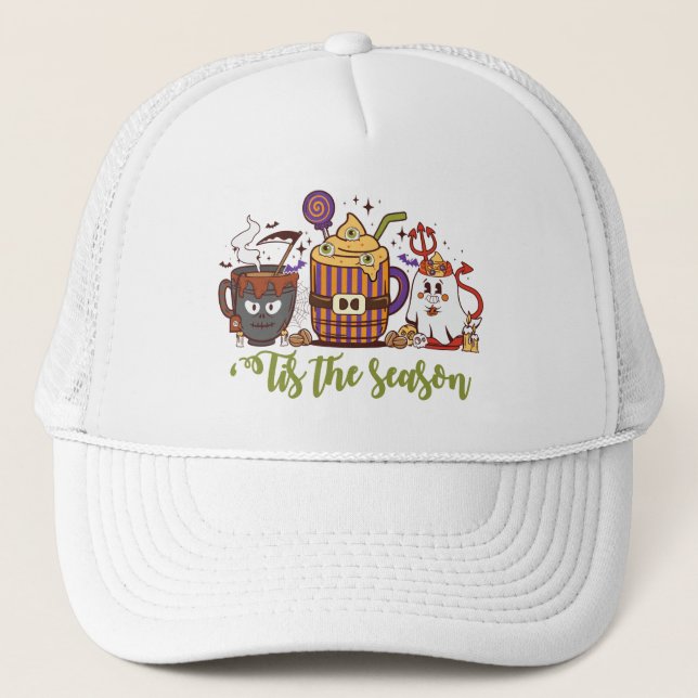 "Das Weihnachtskaffee Truckerkappe (Vorderseite)