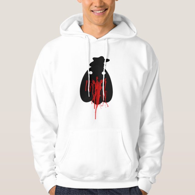 Das Weihnachtsklopfhemd, Halloween Sweatshirt (Vorderseite)
