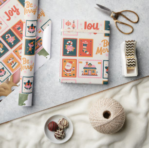 Das Weihnachtspapier des Neujahrs Geschenkpapier