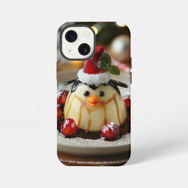 Das Weihnachtspenguin iPhone 13 Mini-Hüllen iPhone Hülle (Rückseite)