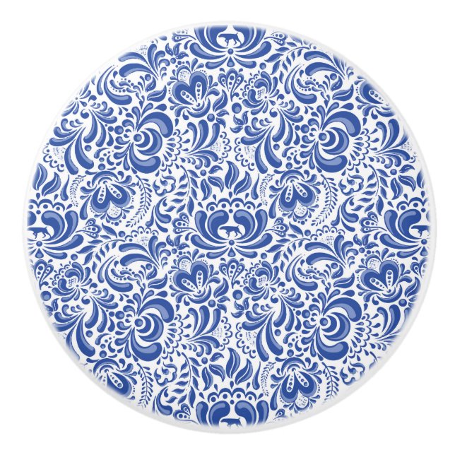 DAS WEIMARANER UND DER BIENEN-KERAMIK-RUNDE GRIFF (Vorderseite)