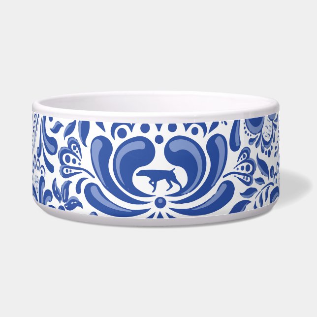 DAS WEIMARANER UND DIE BIENEN-GROSSE NAPF (Vorderseite)