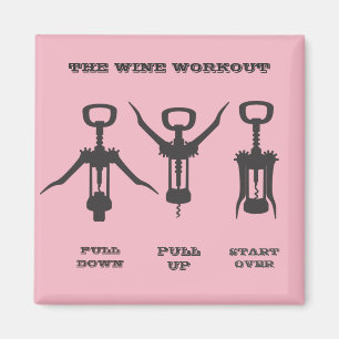 Das Weintraining Magnet