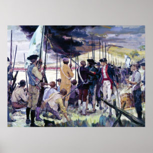 Das Weiß ihrer Augen durch Ken Riley Poster