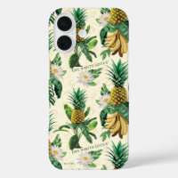Das weiße Ananas-Paradies-Muster