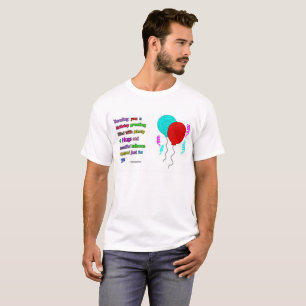 Das weiße grundlegende T-Shirt der
