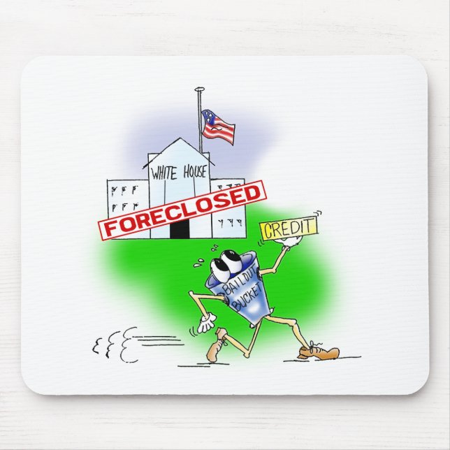 Das Weiße Haus ausgeschlossen Mousepad (Vorne)