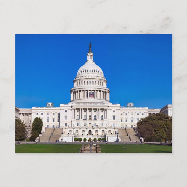 Das Weiße Haus Postkarte (Vorderseite)