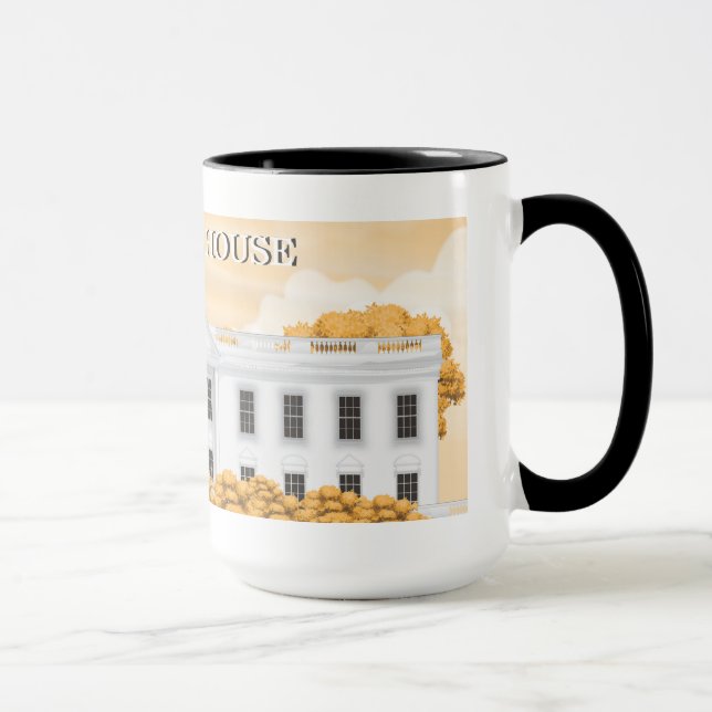 Das Weiße Haus Tasse (Rechts)
