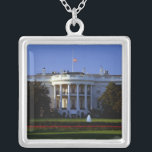 Das Weiße Haus Versilberte Kette<br><div class="desc">ImageID: JS1262282/Joseph Sohm; Visionen von Amerika/CORBIS/das Weiße Haus/</div>