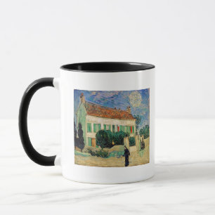 Das Weiße Haus Vincent van Goghs nachts, 1890 Tasse