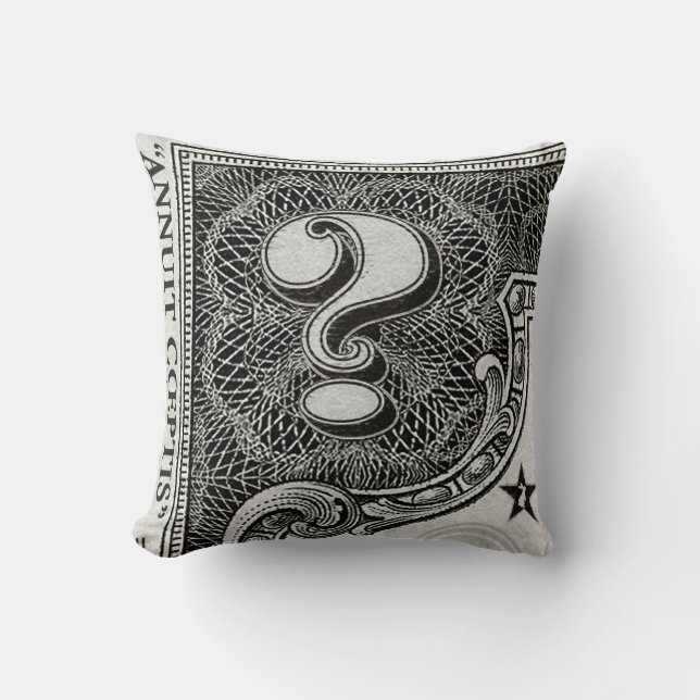 Das weiße Kaninchen-Star-Kissen Kissen (Vorderseite)