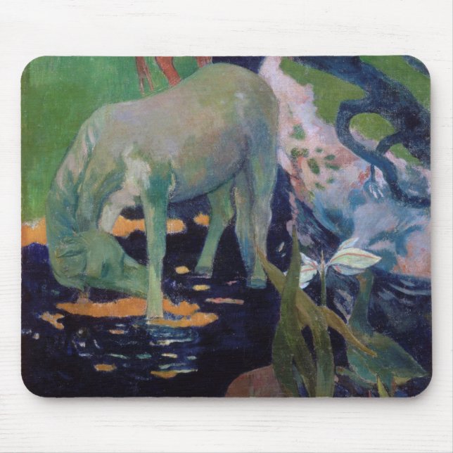 Das Weiße Pferd, Gauguin Mousepad (Vorne)
