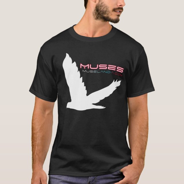 Das weiße Shirt Muse-Männer (Vorderseite)