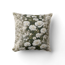 Das weiße weiche Blumenmuster-Design
