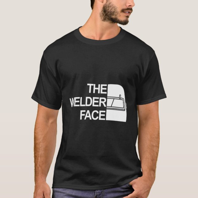 Das Welder-Gesicht T-Shirt (Vorderseite)