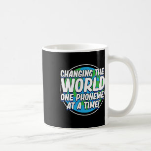 Das Welt-Dyslexie-Bewusstseins-Therapeut-Grafik Kaffeetasse