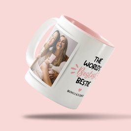 Das weltbeste Bestie-Foto Zweifarbige Tasse