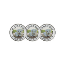 Das weltbeste Dog Vater Paw Prints Pet Foto